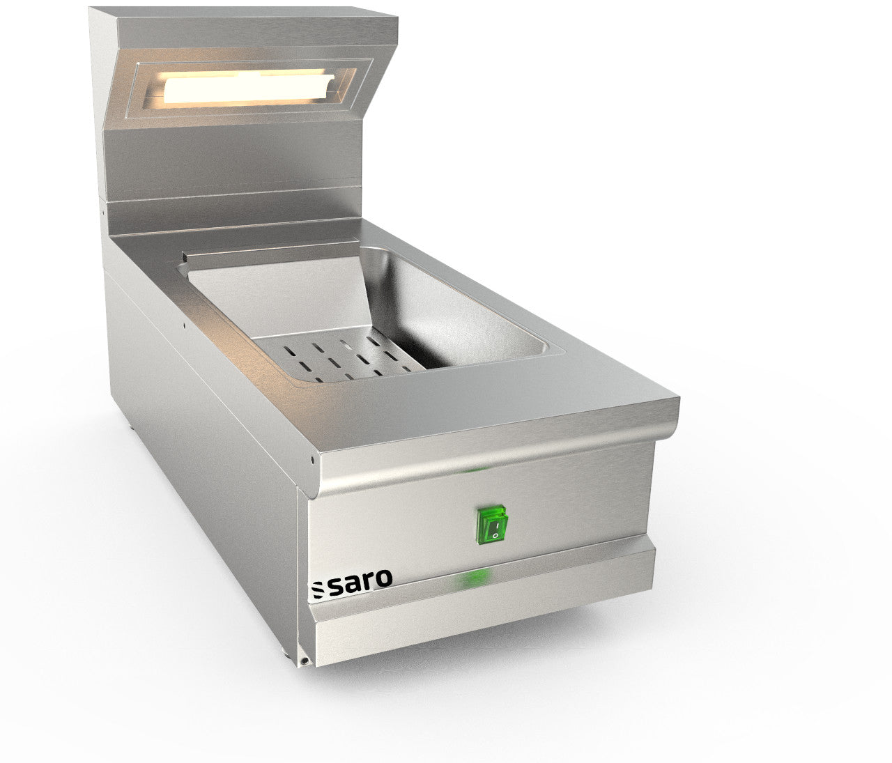 Chauffe-frites - Inox - GN 1/1 - 1kW - Table - LQ/SPE40BB Saro - Chauffe-frites professionnel CHR - matériel cuisine pro - Cuistéo