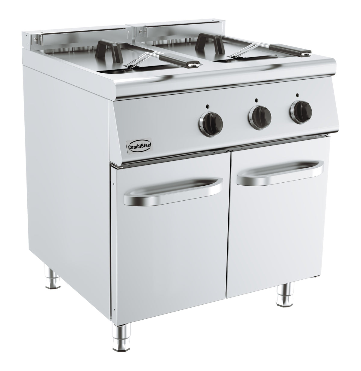 Friteuse a électrique 2x10l 2 kW Combisteel - Matériel cuisson professionnel CHR - matériel cuisine pro - Cuistéo