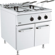Friteuse électrique 2x22l 36 kW Combisteel - Friteuse sur meuble électrique professionnel CHR - matériel cuisine pro - Cuistéo