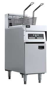 Friteuse électriques 1x 25l 18 kW Combisteel - Friteuse sur meuble électrique professionnel CHR - matériel cuisine pro - Cuistéo