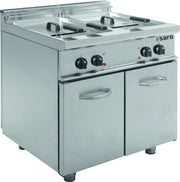 Friteuse électrique - 2x17L - 33kW - 800x700x850mm - E7/FRE2V17 Saro - Friteuse sur meuble électrique professionnel CHR - matériel cuisine pro - Cuistéo