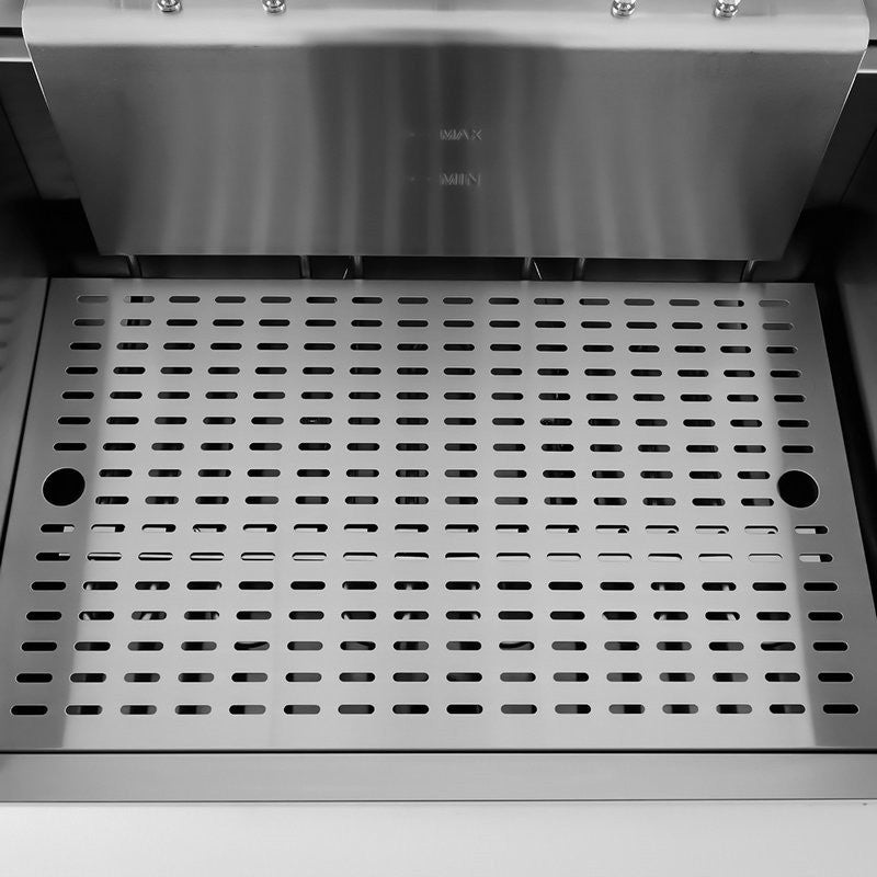 Friteuse professionnelle - 45L - 1 panier - avec robinet de vidange - 400V 7500 W Maxima - vue 8 - Friteuse sur meuble électrique pro CHR - Cuistéo