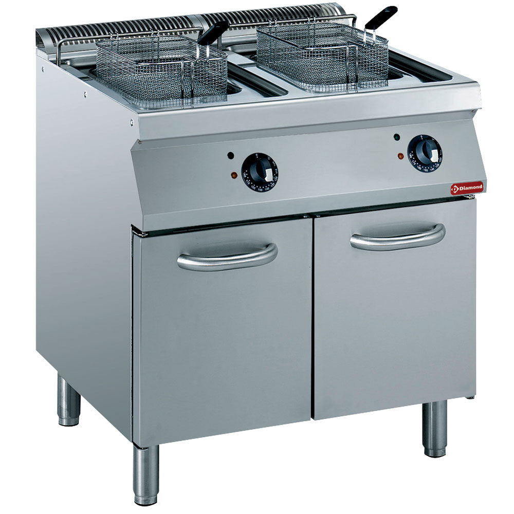 Friteuse électrique - 2x 15 litres - Diamond
