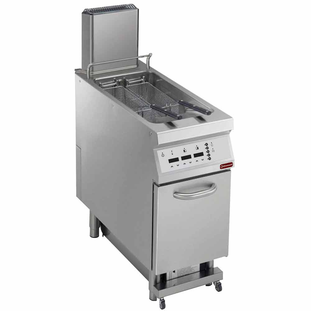 Friteuse électrique cuve en -y- 23 litres - Diamond