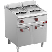 Friteuse électrique 2 x13 lt sur armoire - Diamond