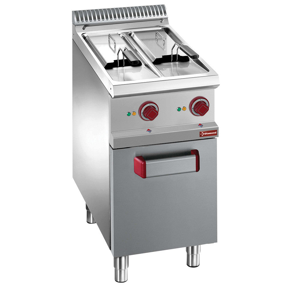 Friteuse électrique 2 x 7 litres/ armoire - Diamond
