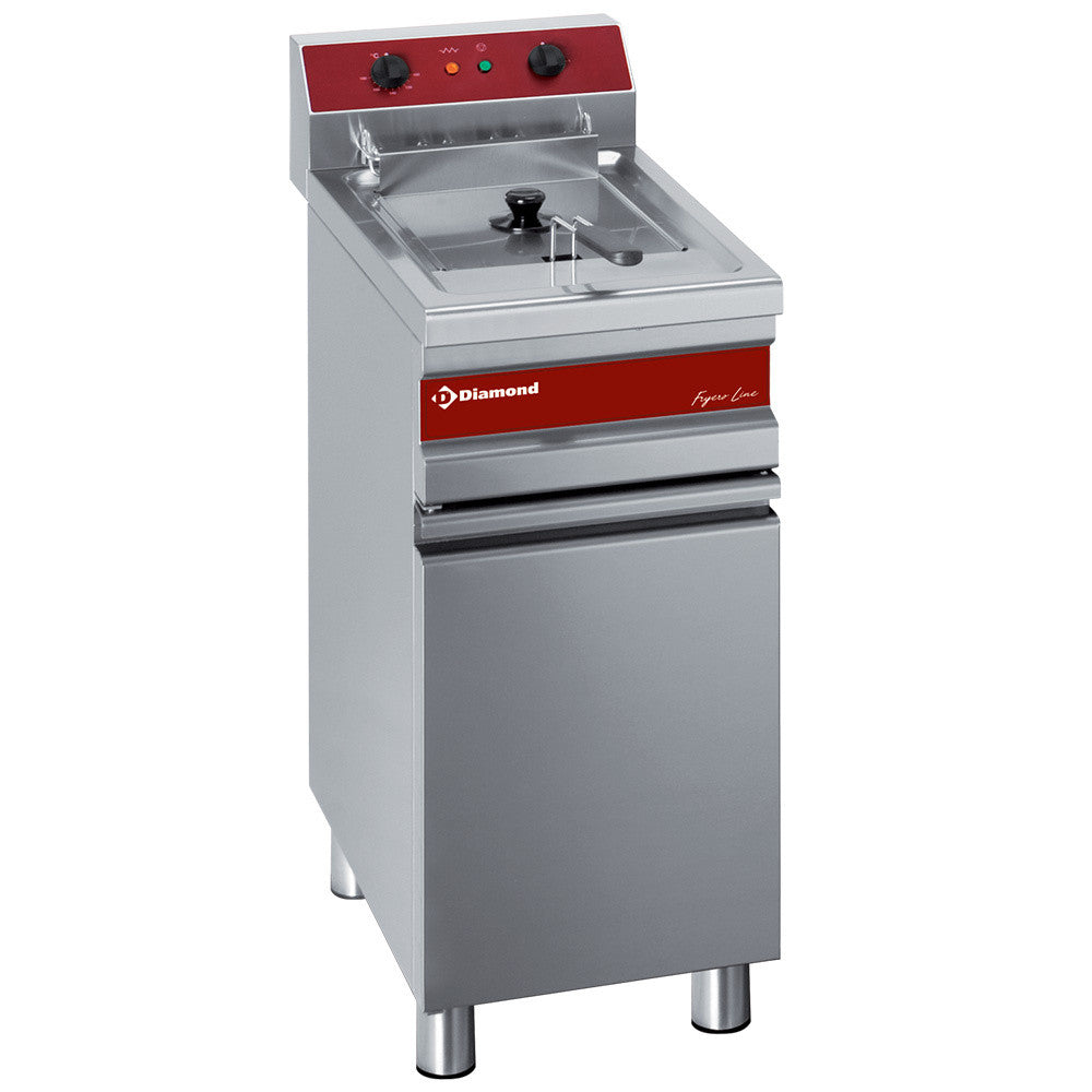 Friteuse professionnelle électrique - 14L - sur Meuble - Diamond