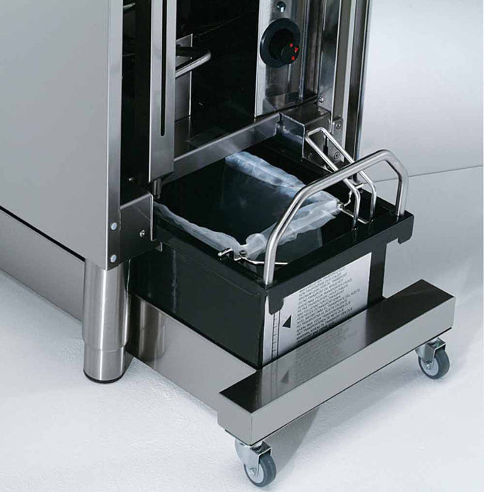 Friteuse gaz digit. cuve - y- 23 lt sur meuble - Diamond