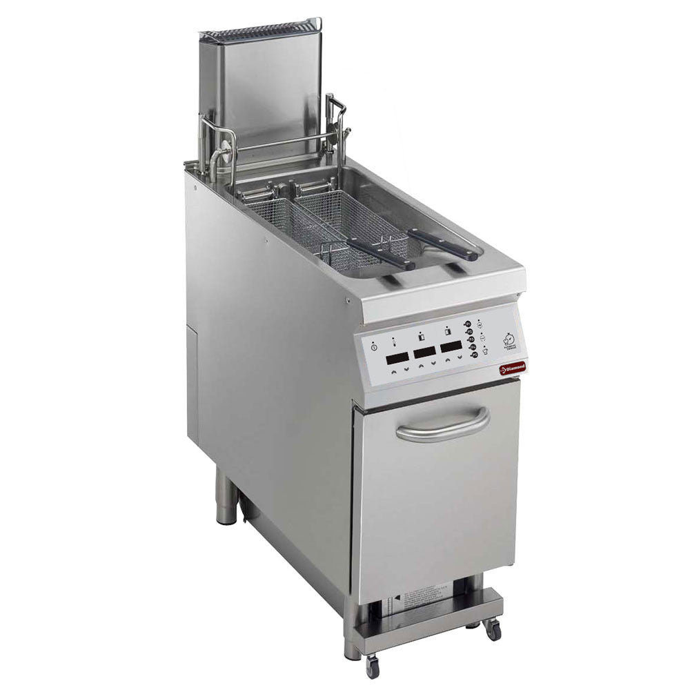 Friteuse gaz digitale en y-cuve 23 litres - Diamond