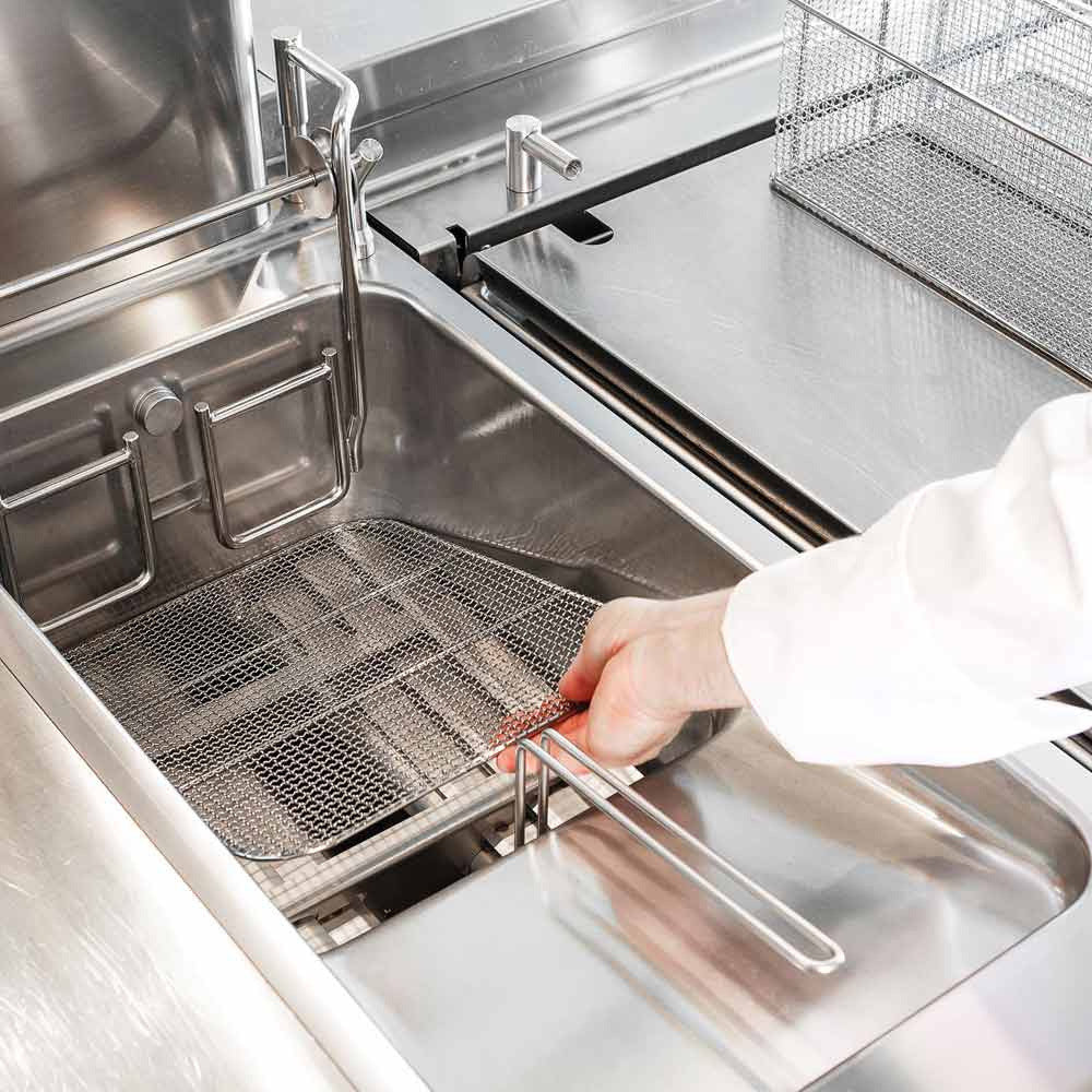 Friteuse gaz digitale en y-cuve 23 litres - Diamond