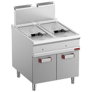 Friteuse gaz 2 x 18 litres - meuble fermé - Diamond