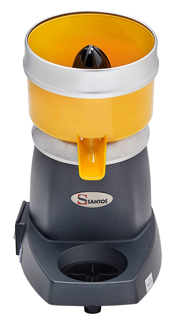 Presse-agrumes Classic socle gris 30 L/h - 3 ogives - bec 125 mm - 130 W - N°11G - Santos - vue 4