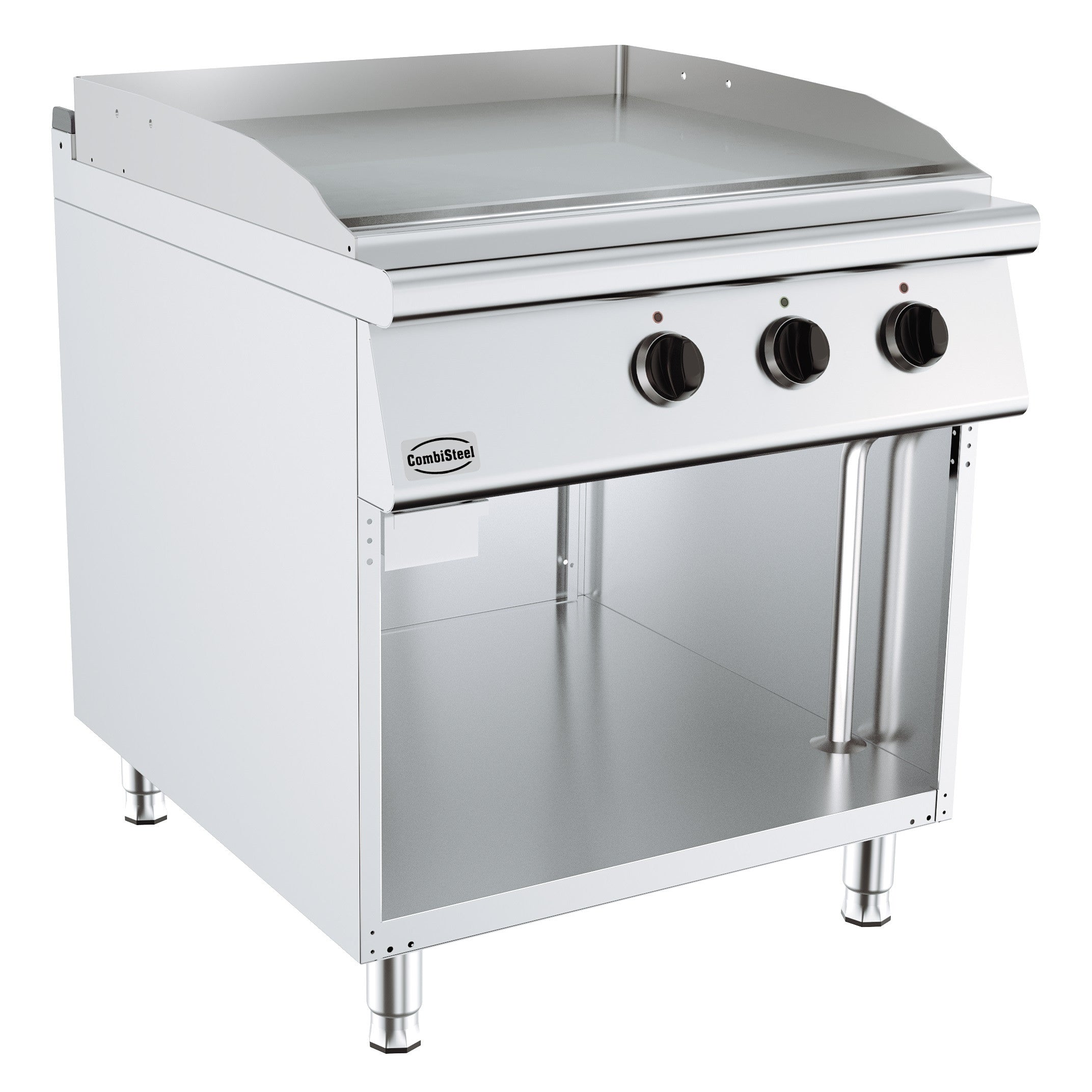 Plaques grill électrique LXPXH 800X900X900 chrome 12 kW Combisteel - Plancha électrique professionnel CHR - matériel cuisine pro - Cuistéo