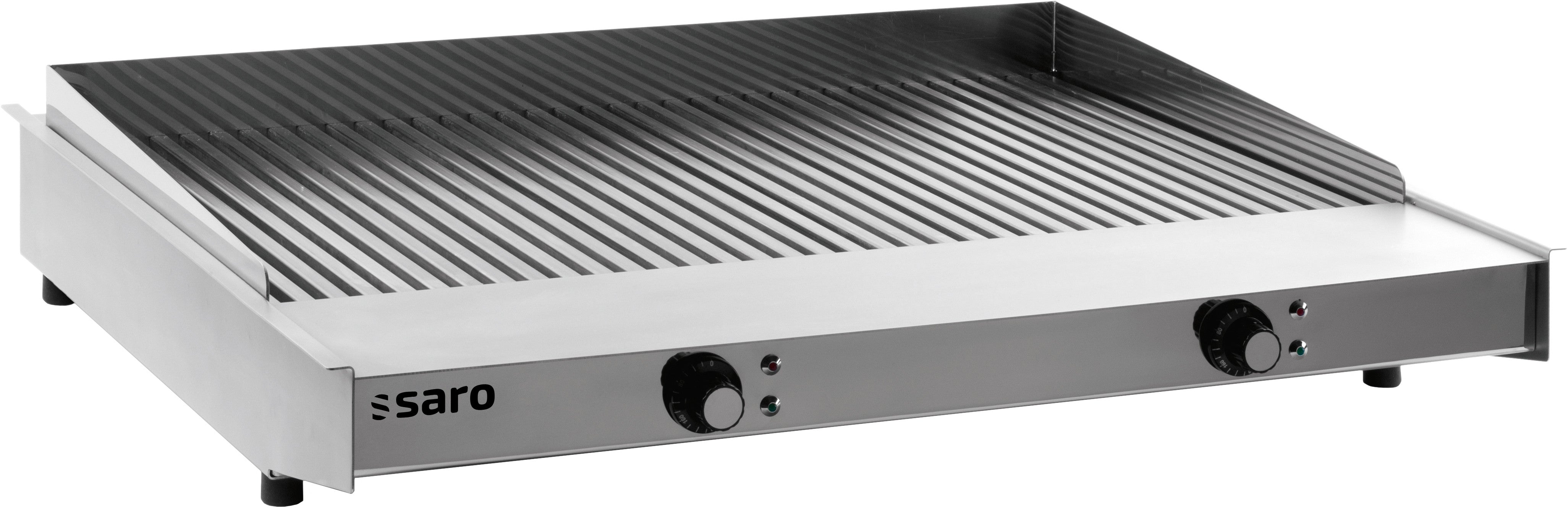 Grill WOW GRILL 800 - Température 0/+320°C - 9 kW - 2 zones - Professionnel Saro - Plancha électrique professionnel CHR - matériel cuisine pro - Cuistéo