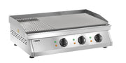 Plancha électrique FRY TOP GH 760 R - Plaque mixte - Température 0/+300°C - 9 kW Saro - Plancha électrique professionnel CHR - matériel cuisine pro - Cuistéo