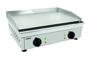 Plancha électrique FRY TOP GM 610 L - Plaque rainurée - Température 0/+300°C - 3,5 kW Saro - Plancha électrique professionnel CHR - matériel cuisine pro - Cuistéo