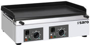 Plancha électrique GPK 600 - Plaque lisse céramique - Température +50/+300°C - 4,5 kW Saro - Plancha électrique professionnel CHR - matériel cuisine pro - Cuistéo