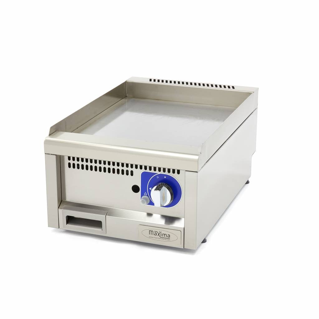 Plaque de cuisson professionnelle - Lisse - Unité individuelle 1 L 3.0 kW Maxima - Plancha électrique professionnel CHR - matériel cuisine pro - Cuistéo