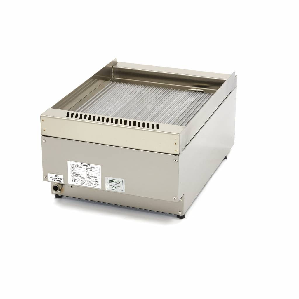 Plaque de cuisson professionnelle - Rainurée - Unité individuelle 1 L Maxima - vue 4 - Plancha électrique pro CHR - Cuistéo