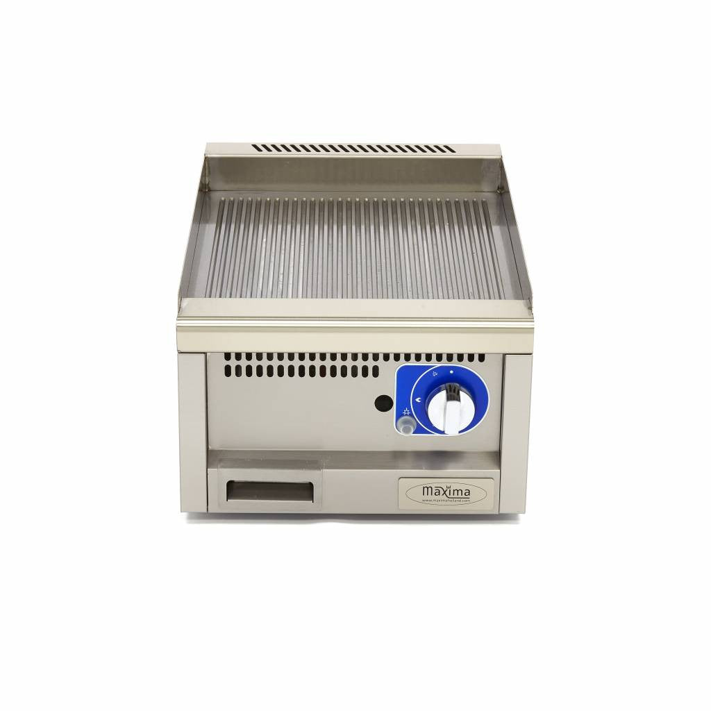 Plaque de cuisson professionnelle - Rainurée - Unité individuelle 1 L Maxima - vue 5 - Plancha électrique pro CHR - Cuistéo
