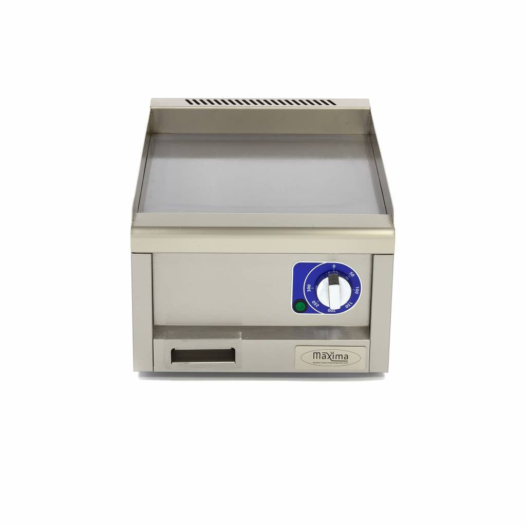 Plaque de cuisson professionnelle - Lisse - Unité individuelle 1 L 3000 W Maxima - vue 5 - Plancha électrique pro CHR - Cuistéo