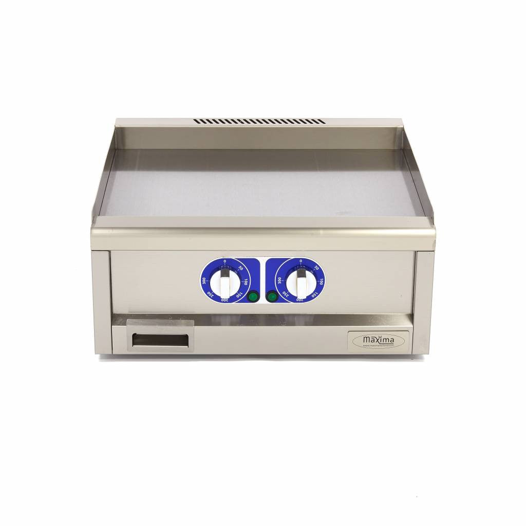 Plaque de cuisson professionnelle lisse - Double unité 1 L 4500 W Maxima - vue 5 - Plancha électrique pro CHR - Cuistéo
