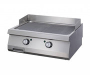 Plaque de cuisson - Rainurée - Double unité - Électrique 1.5 L 14 kW Maxima - Plancha électrique professionnel CHR - matériel cuisine pro - Cuistéo