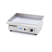 Plancha professionnelle électrique - Chrome lisse - 55cm - incl. Bac de récupération 3000 W Maxima - Plancha électrique professionnel CHR - matériel cuisine pro - Cuistéo