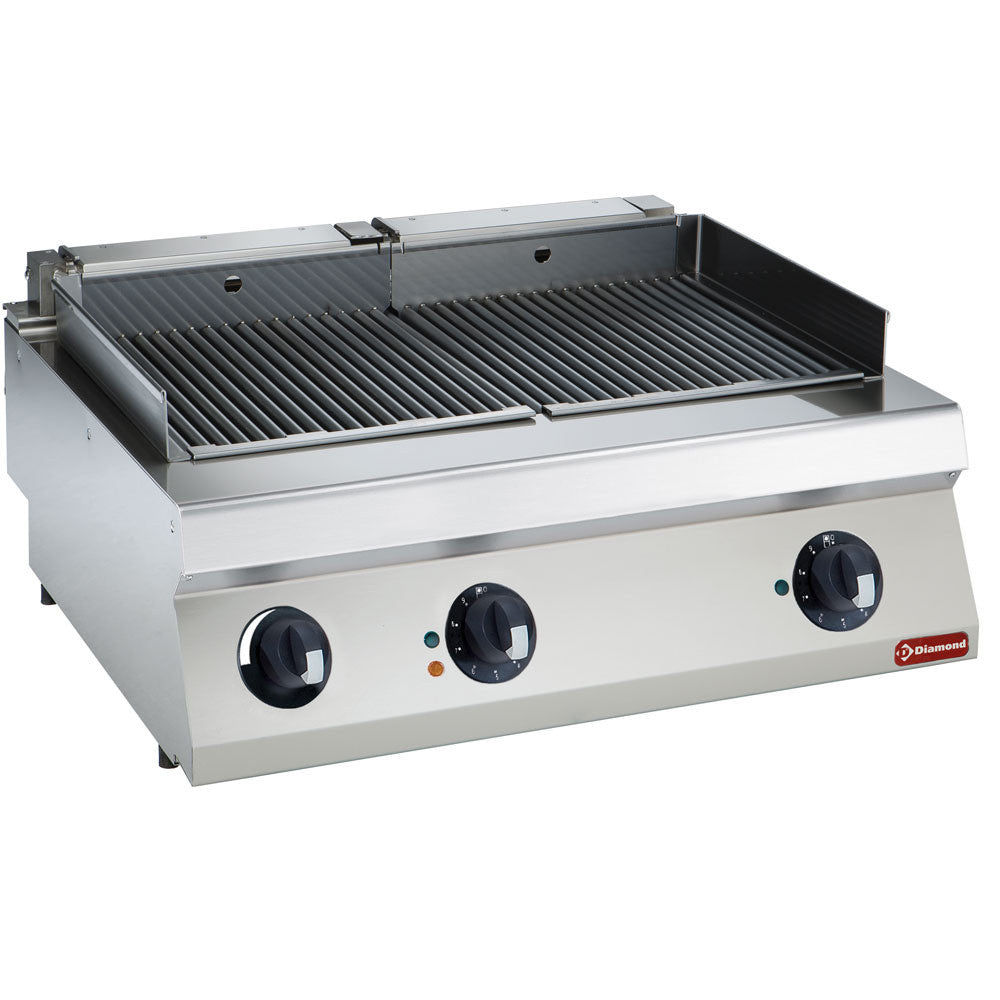 Grill électrique inox 800mm - Diamond
