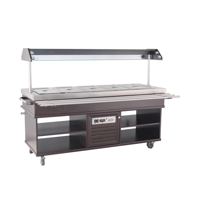 Buffet chaud dim1900x700x1400 gn 5/1 3 kW Combisteel - vue 3 - Buffet Chaud pro CHR - Cuistéo