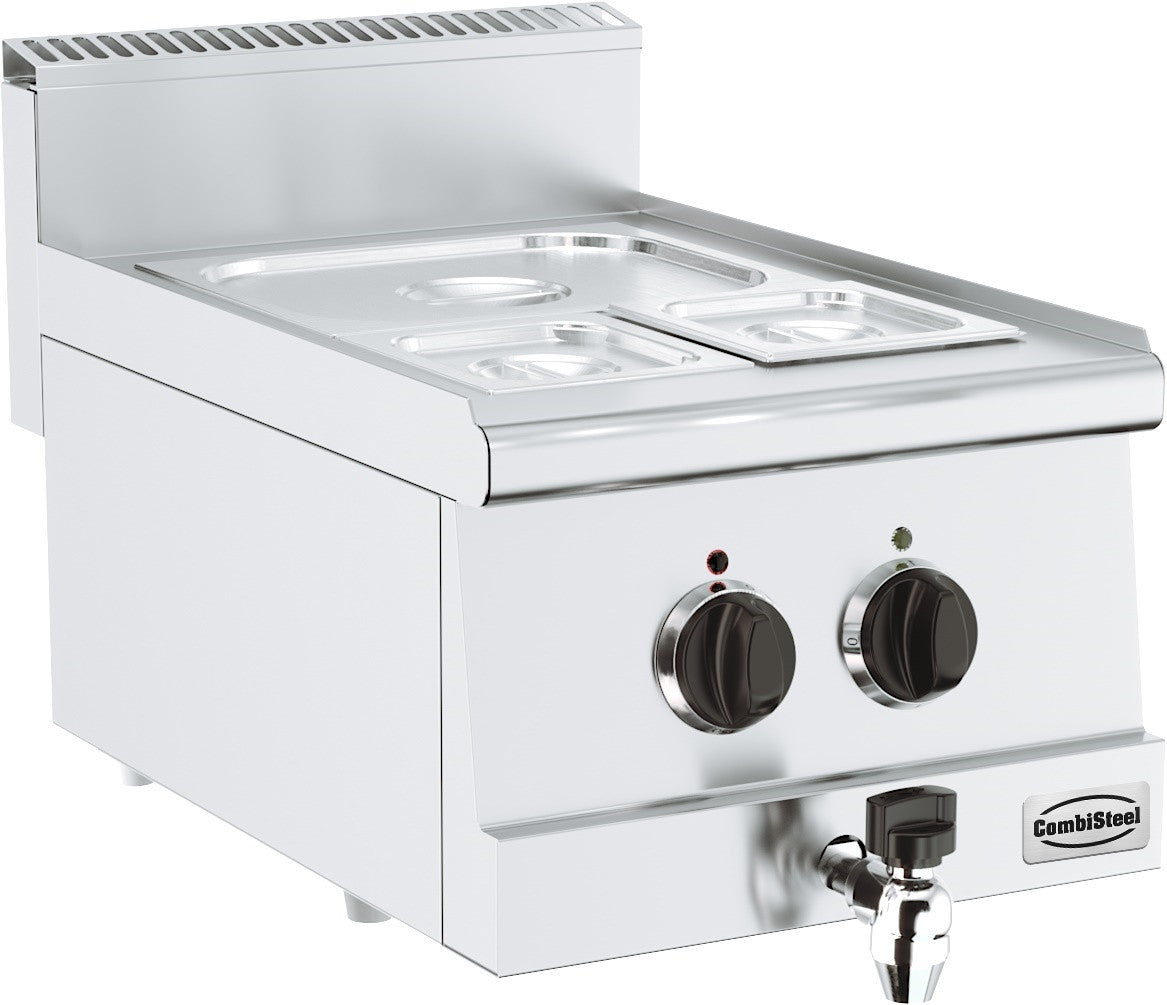 Bain marie électrique 400x600x300 mm 1.5 kW Combisteel - vue 2 - Bain-marie pro CHR - Cuistéo