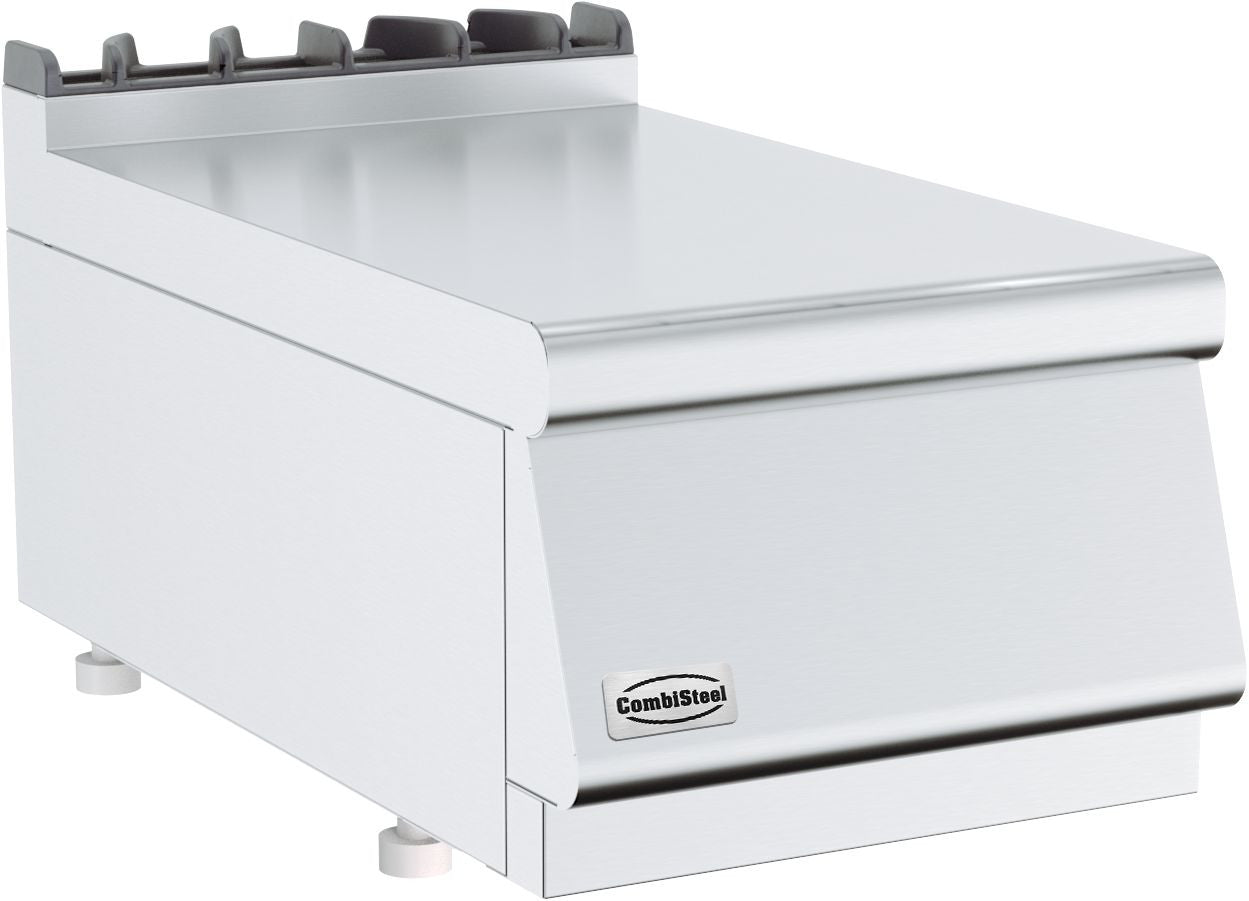 Elément neutre profondeur 700 mm Combisteel - vue 2 - Table inox avec étagère pro CHR - Cuistéo