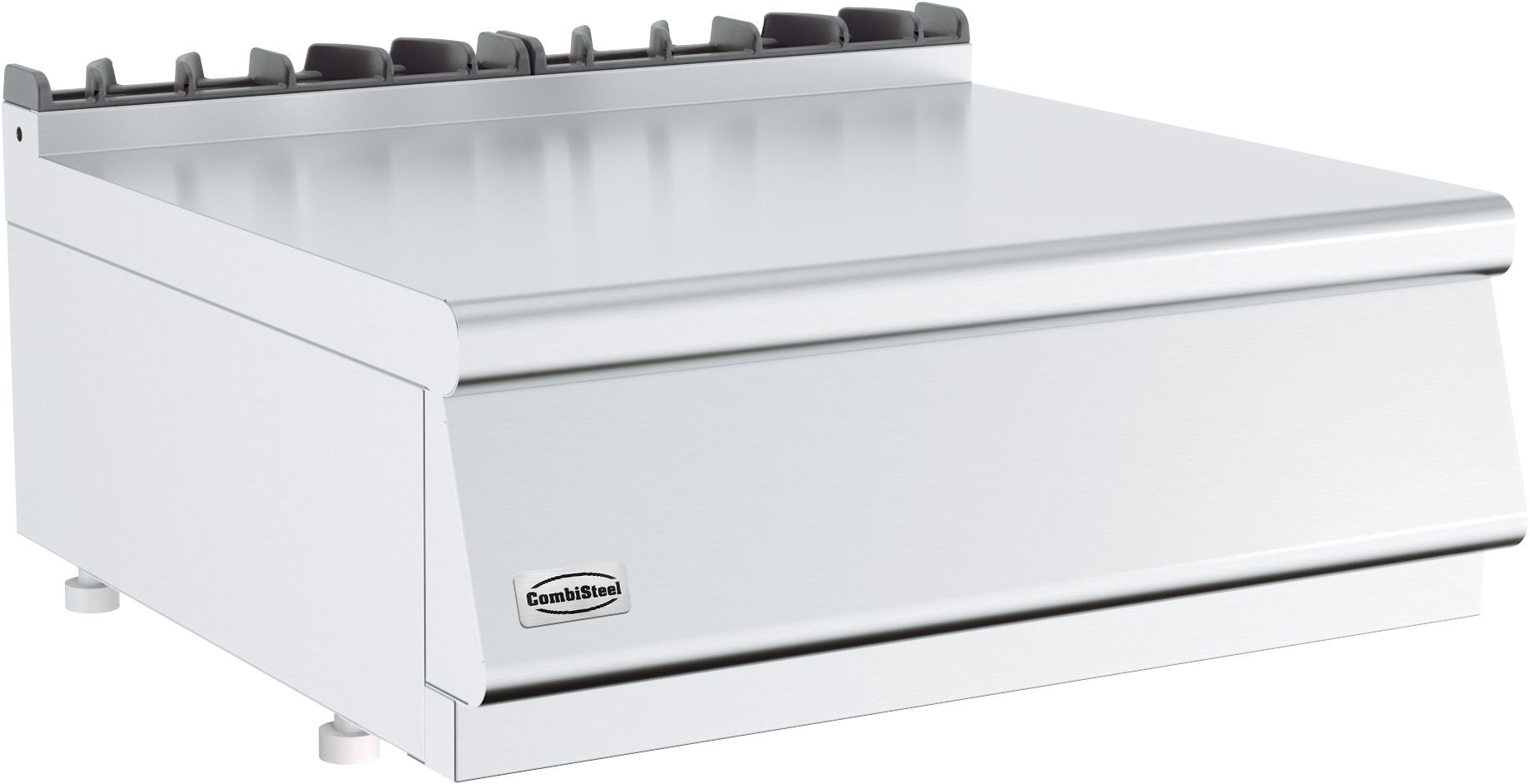Elément neutre largeur 800 mm Combisteel - vue 2 - Table inox avec étagère pro CHR - Cuistéo