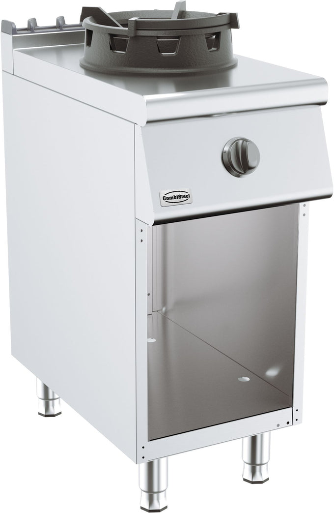 Gazinière chinoise 330x380x650 mm 15 kW Combisteel - vue 2 - Réchaud wok pro CHR - Cuistéo