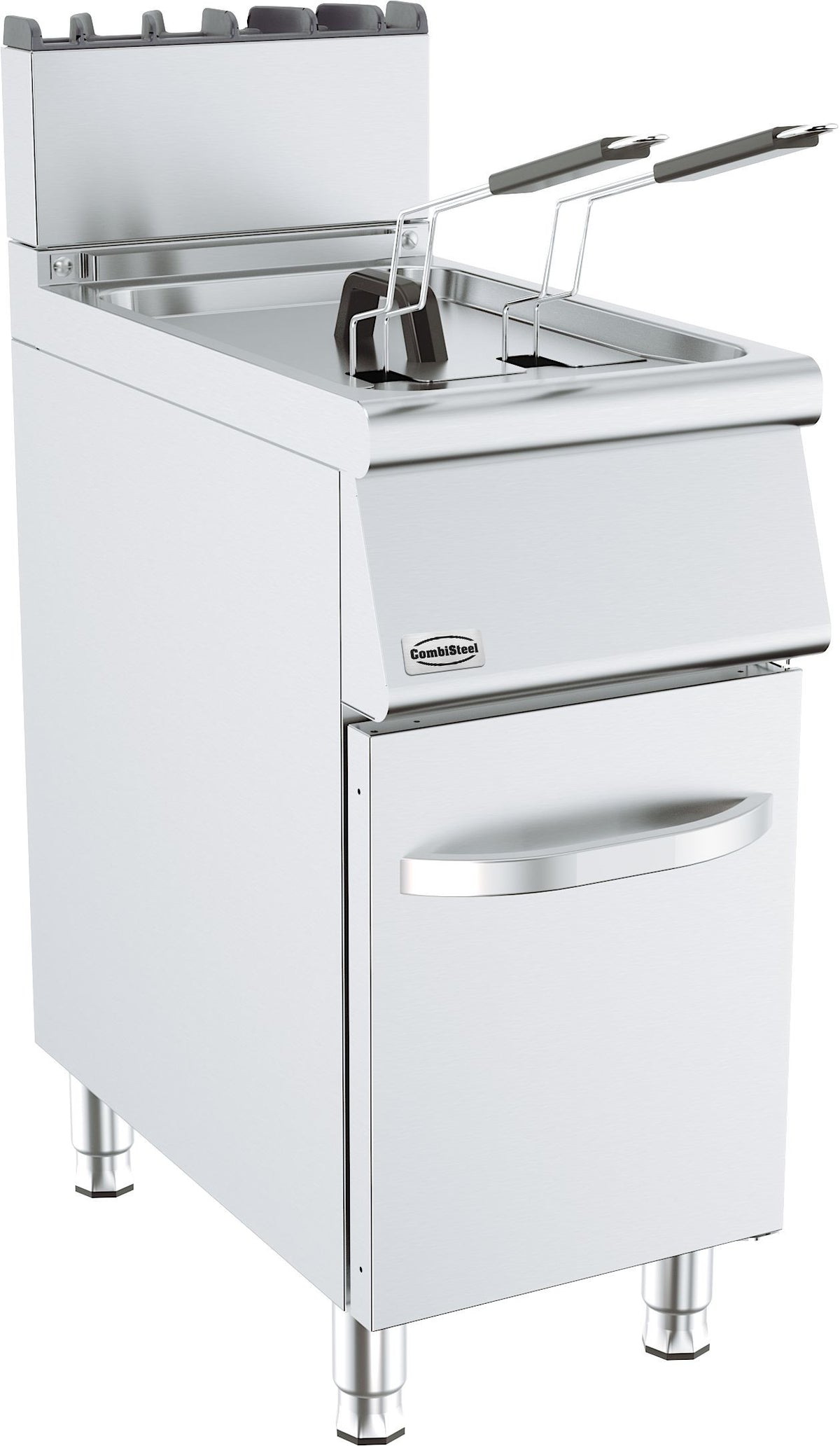 Friteuse a gaz 1x15l 15 kW Combisteel - vue 2 - Friteuse sur meuble gaz pro CHR - Cuistéo