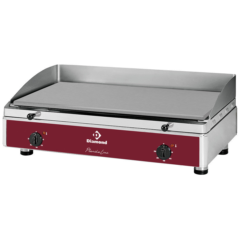 Plaque de cuisson lisse électrique 808 x 530 x 305mm - Diamond