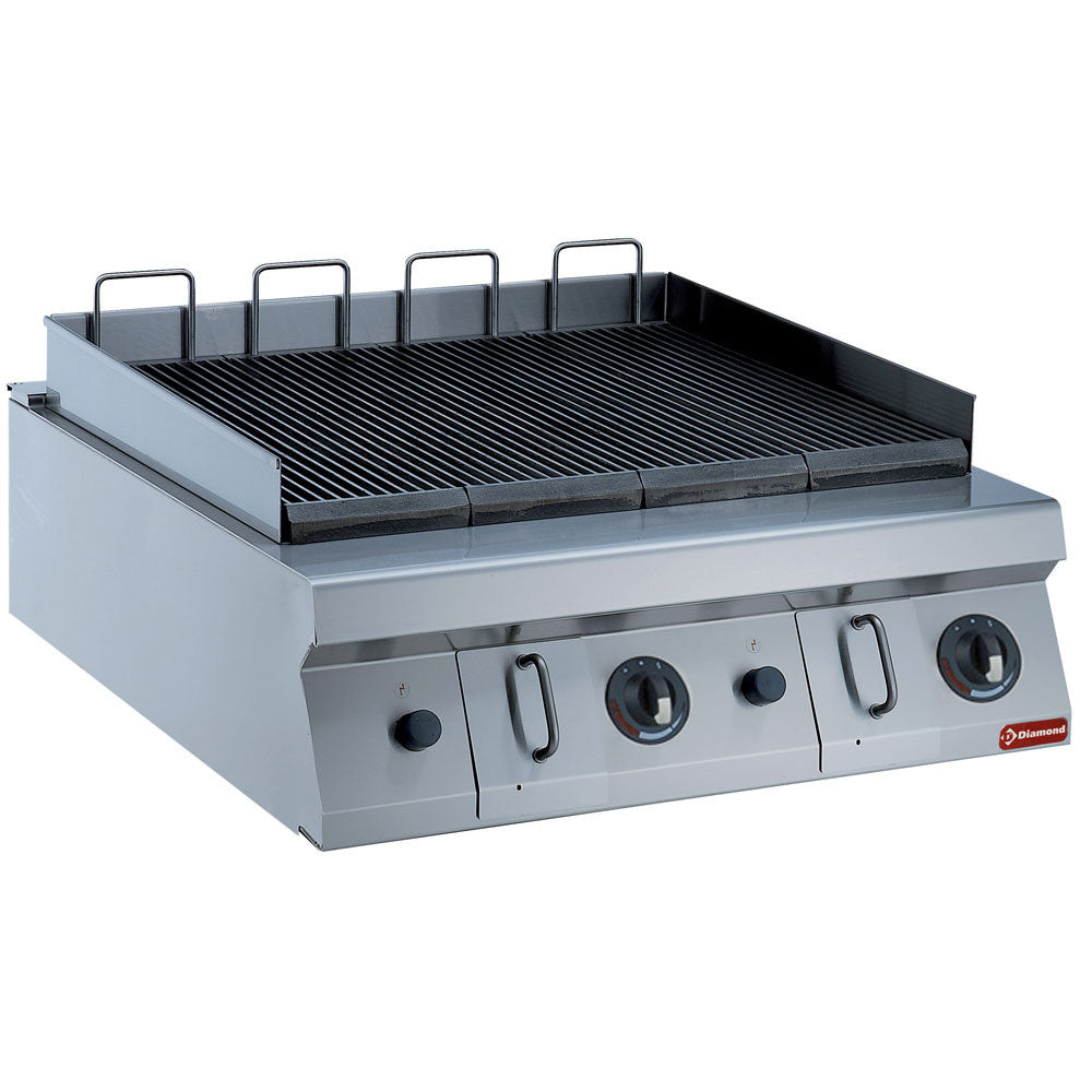 Grill gaz - fonte- 800mm - top - Diamond