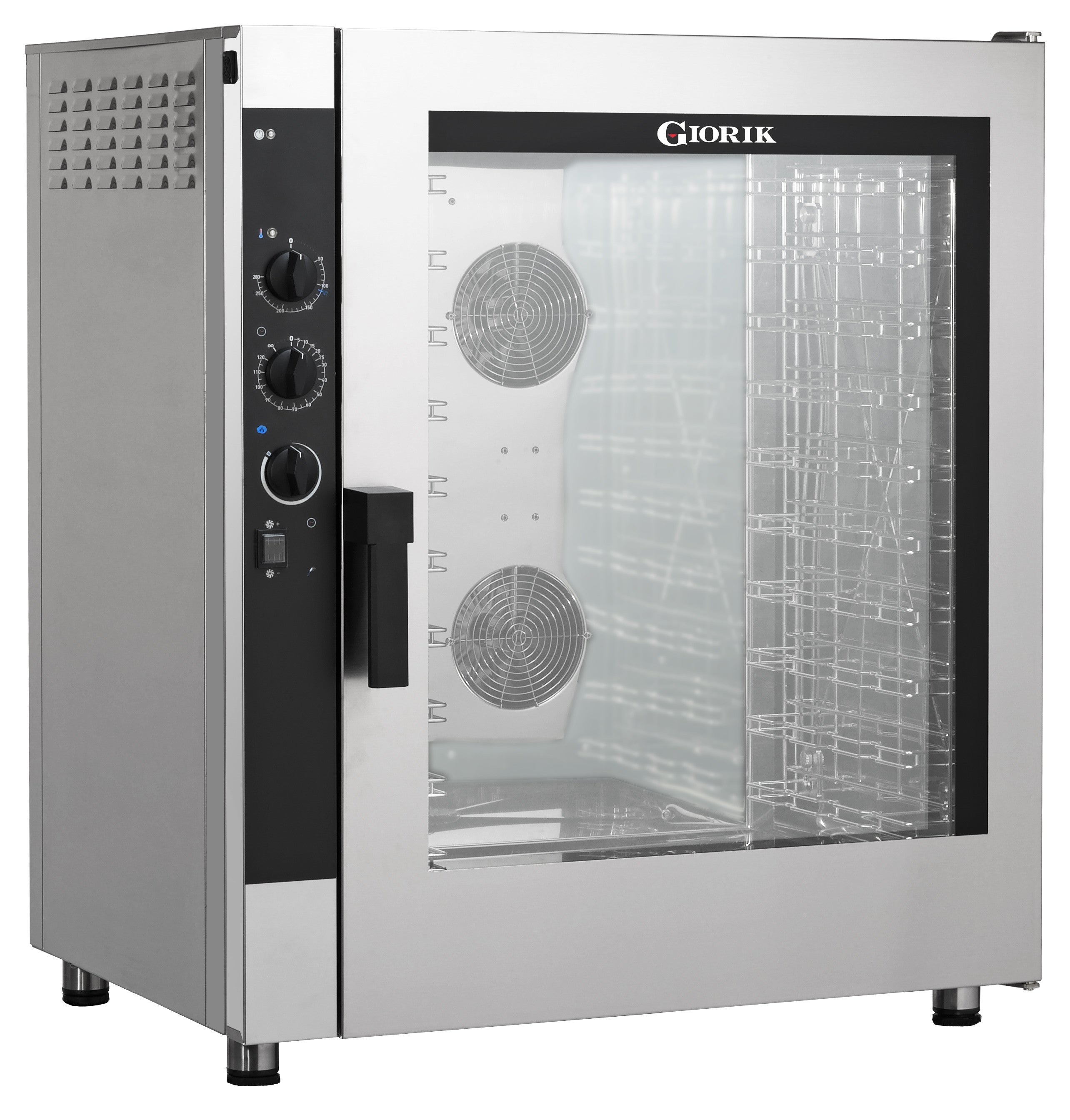 Four à convection électrique humidificateur 10 x GN 1/1 870x750x1020 mm 12.6 kW Combisteel - vue 2 - Four à convection pro CHR - Cuistéo