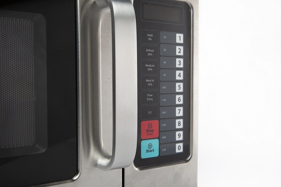 Micro-ondes 1500 W professionnel, acier inoxydable, 25L, écran tactile 511x432x311 mm Combisteel - vue 6 - Four micro-ondes pro CHR - Cuistéo