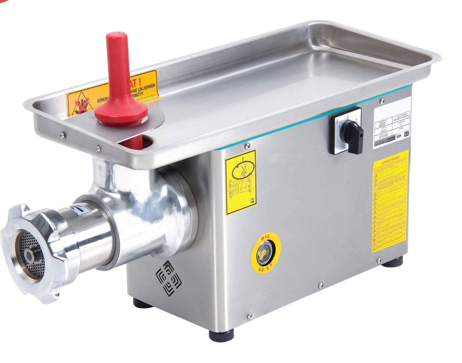 Hachoir 22 - 400 kg/h - 230v 290x740x400 mm 1.5 kW Combisteel - vue 2 - Hachoir à viande pro CHR - Cuistéo