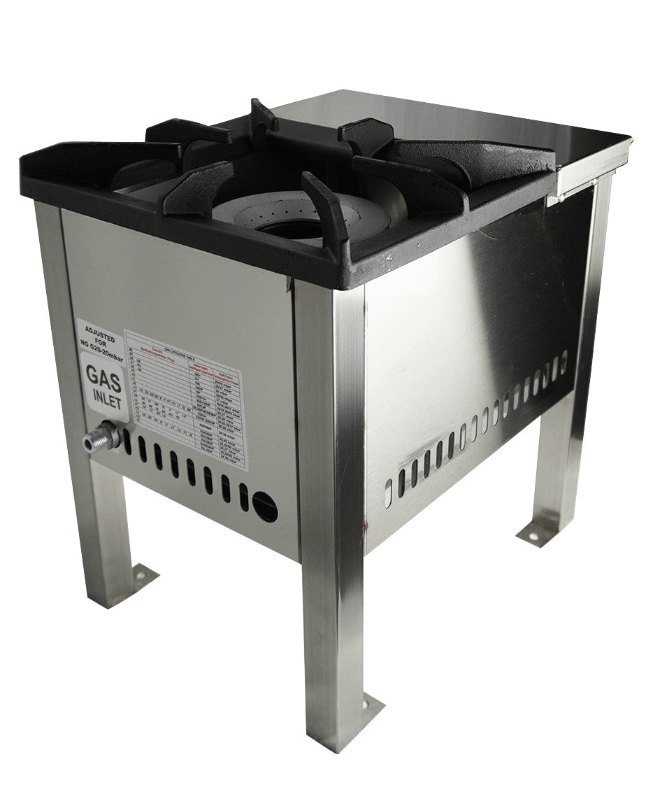 Réchaud à gaz 330x380x650 mm 12 kW Combisteel - vue 6 - Réchaud gaz pro CHR - Cuistéo