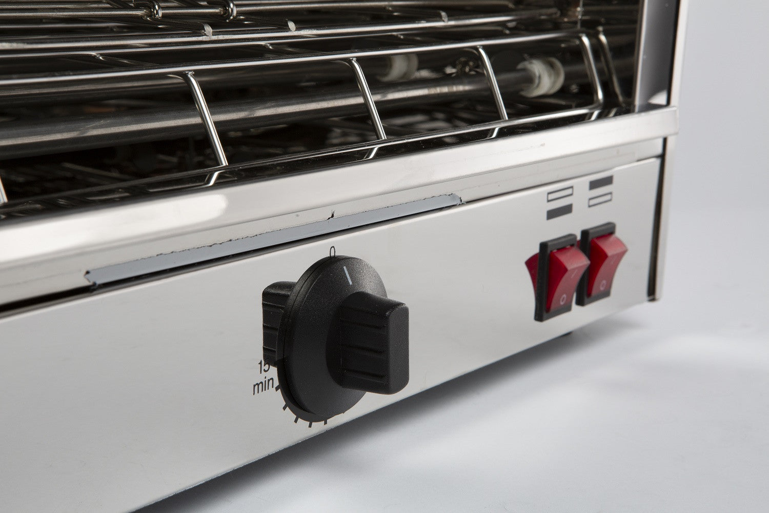 Salamandre Cuisine - toaster électrique - 1 niveau - 2,4 kW 490x250x280 mm Combisteel - vue 6 - Toaster professionnel pro CHR - Cuistéo