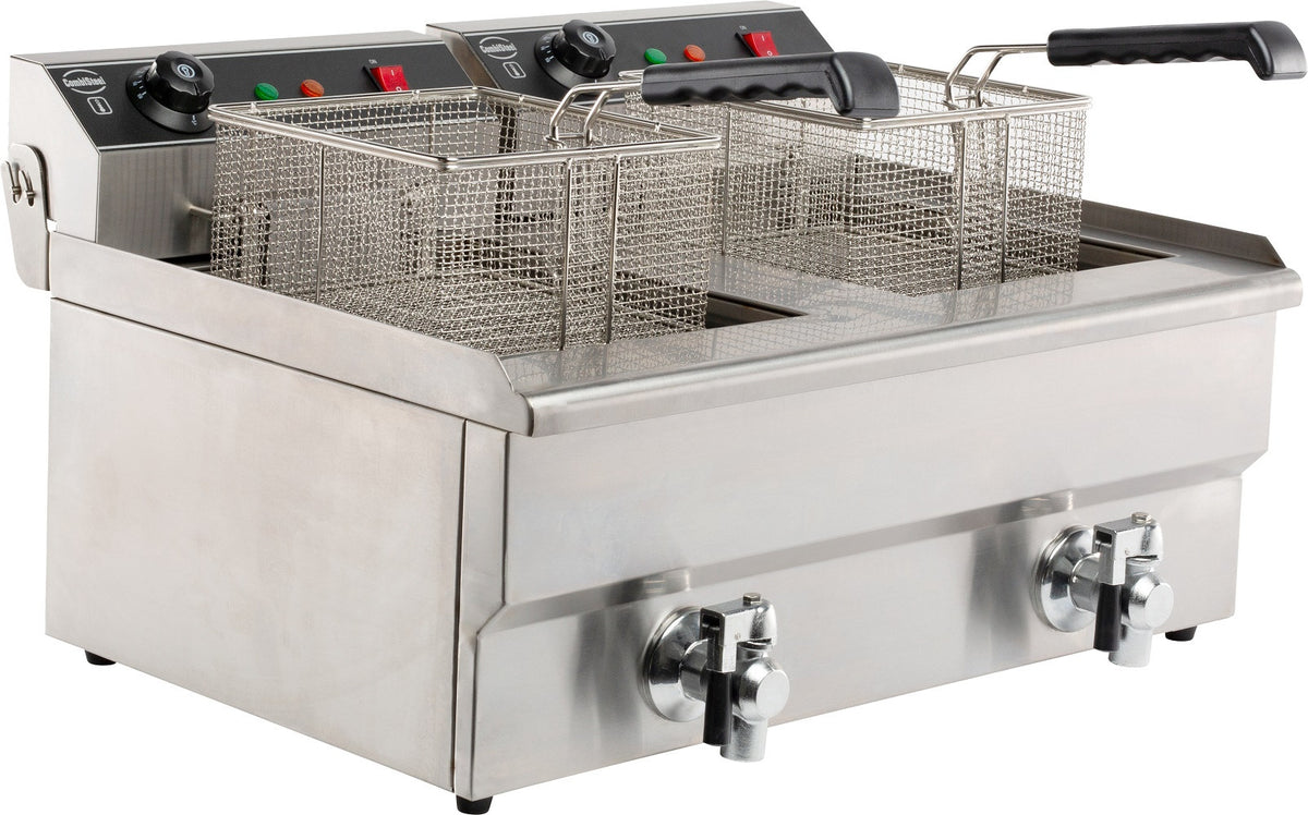 Friteuse posable électrique 2x8 litres 2 kW Combisteel - vue 7 - Friteuse à poser électrique pro CHR - Cuistéo