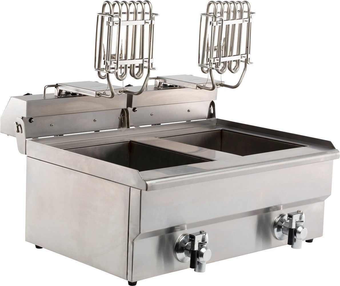 Friteuse posable électrique 2x8 litres 2 kW Combisteel - vue 8 - Friteuse à poser électrique pro CHR - Cuistéo