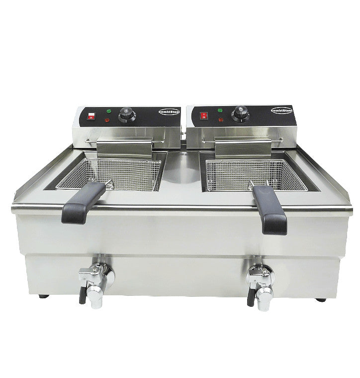 Friteuse posable électrique 2x10 lt 2 L 2 kW Combisteel - vue 12 - Friteuse à poser électrique pro CHR - Cuistéo
