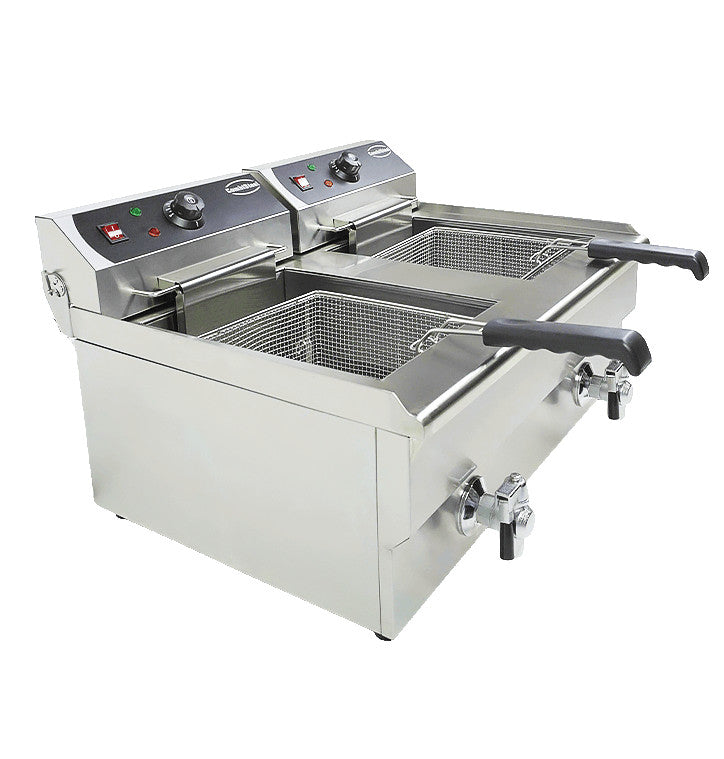 Friteuse posable électrique 2x10 lt 2 L 2 kW Combisteel - vue 13 - Friteuse à poser électrique pro CHR - Cuistéo