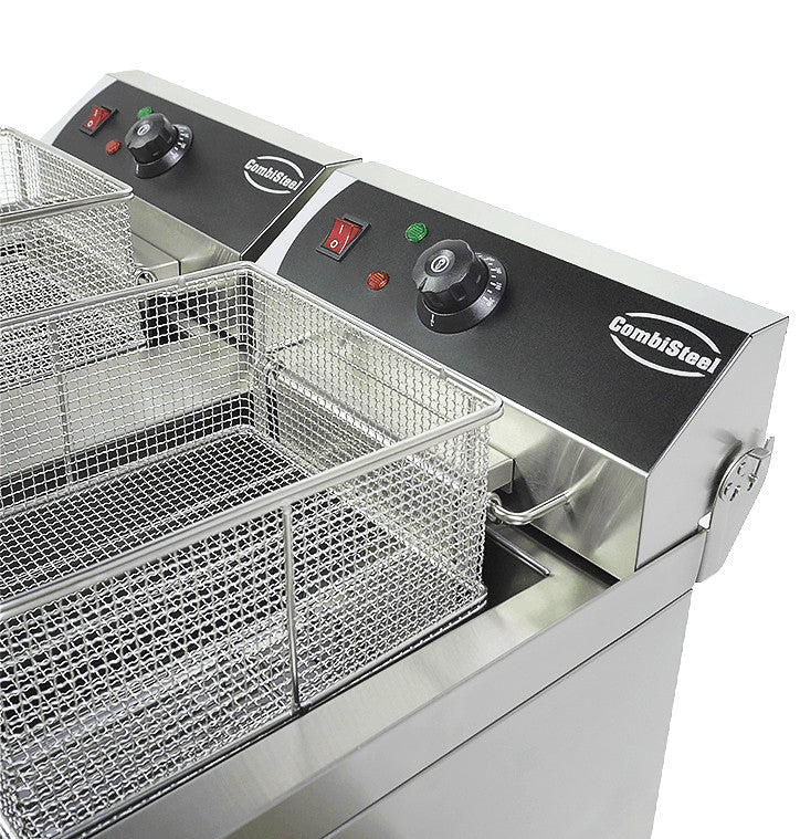 Friteuse posable électrique 2x10 lt 2 L 2 kW Combisteel - vue 15 - Friteuse à poser électrique pro CHR - Cuistéo