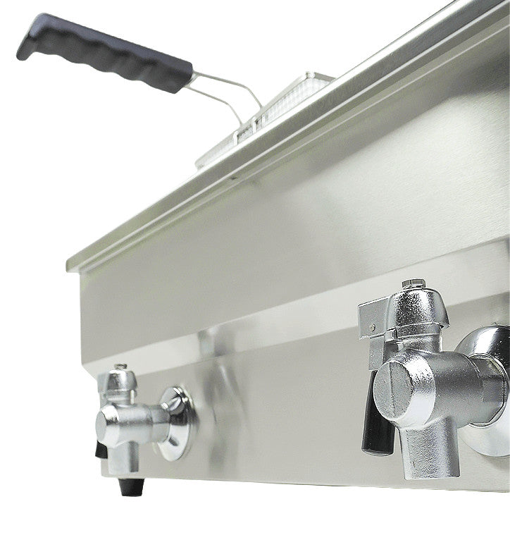 Friteuse posable électrique 2x10 lt 2 L 2 kW Combisteel - vue 17 - Friteuse à poser électrique pro CHR - Cuistéo