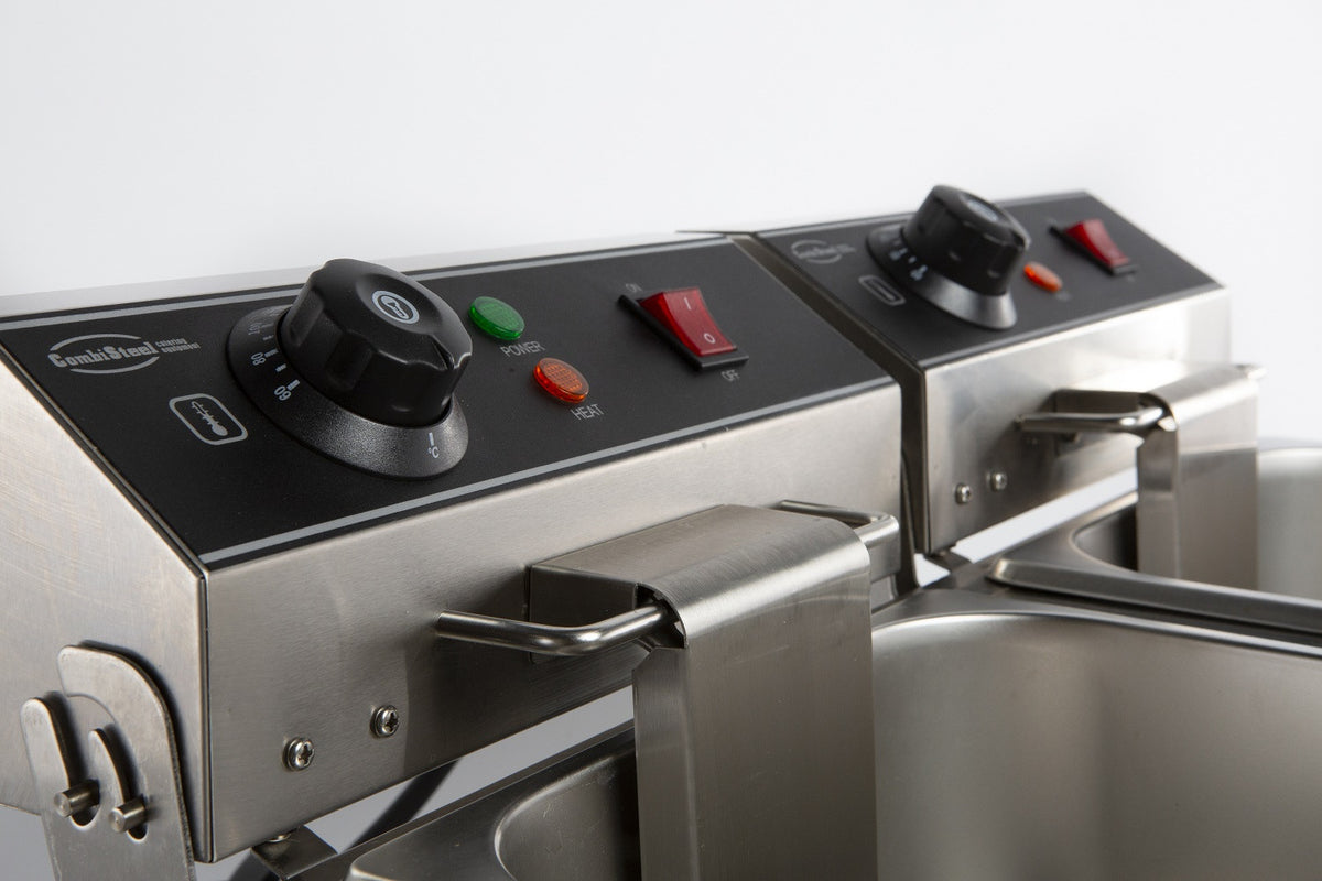 Friteuse posable électrique 2x6 litres 2 kW Combisteel - vue 11 - Friteuse à poser électrique pro CHR - Cuistéo