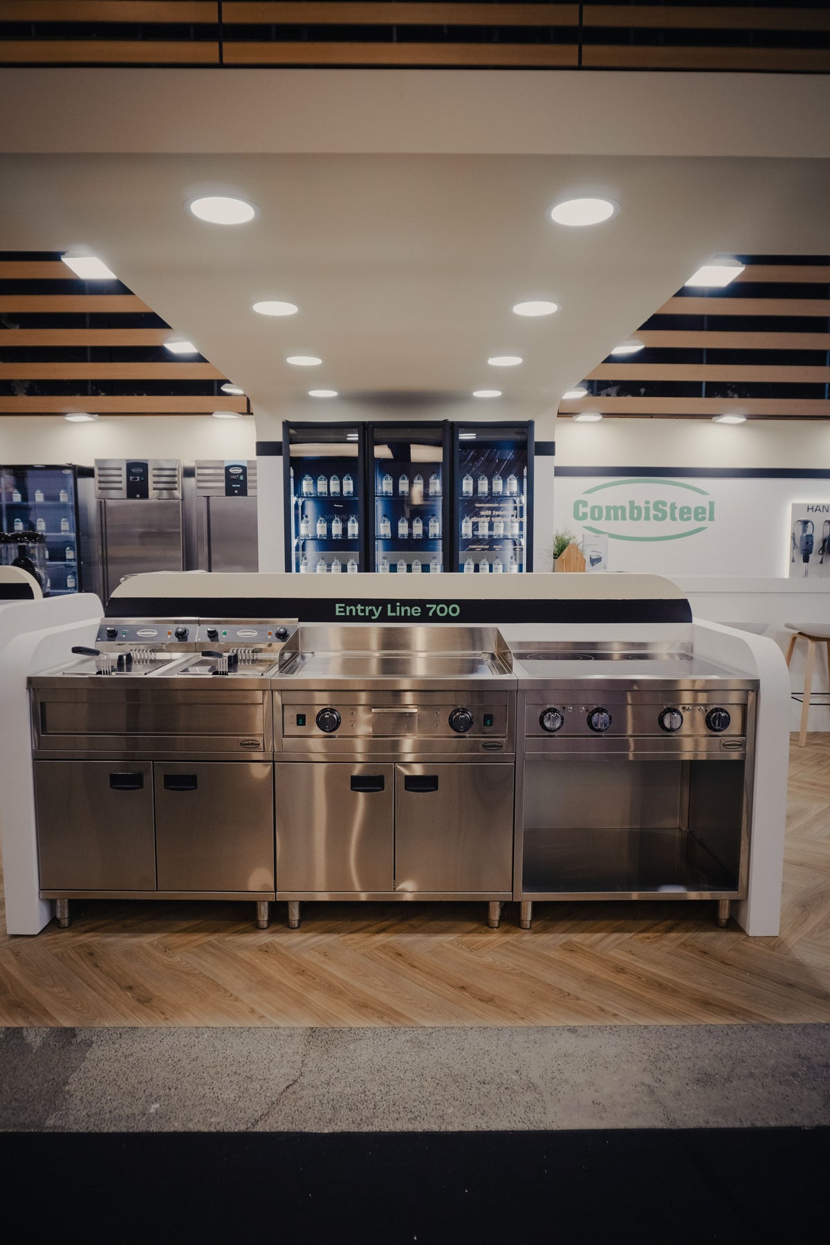 Friteuse électrique 2x12lt - 2x9kw 2 L 2 kW Combisteel - vue 7 - Friteuse sur meuble électrique pro CHR - Cuistéo
